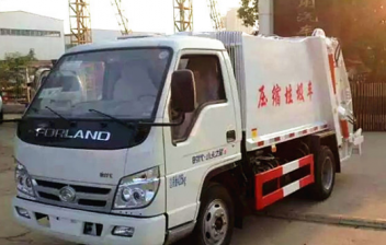 福田3方压缩垃圾车