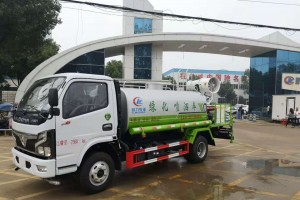 东风多利卡5吨雾炮抑尘车（方罐体可上蓝牌）